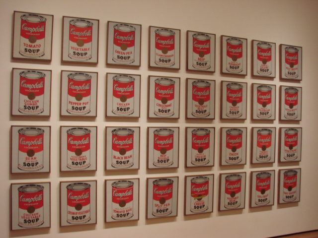 pop art Andy Warhol mouvement